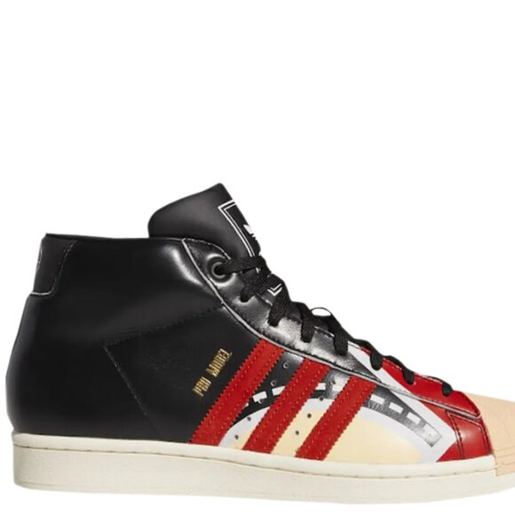 WNBA Jasmine Jones x adidas Pro Model JJ Heat CourtCore Superstar Hi Top FX4008 - Picture 2 of 14